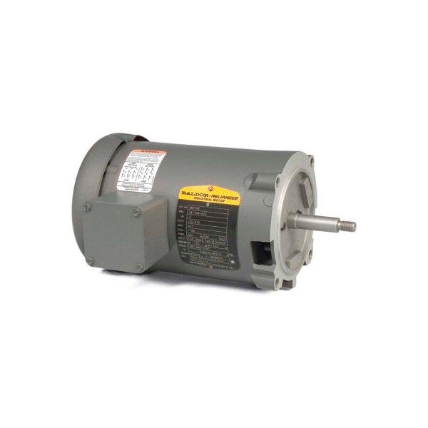 Baldor-Reliance Motor JM3006, .33HP, 3450RPM, 3PH, 60HZ, 56J, 3410M, OPEN, F1